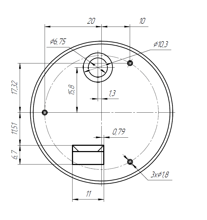 mosaic-G5 P3H ultraLight Dual Smart Antenna for Heading - ELT0777-1U - 7