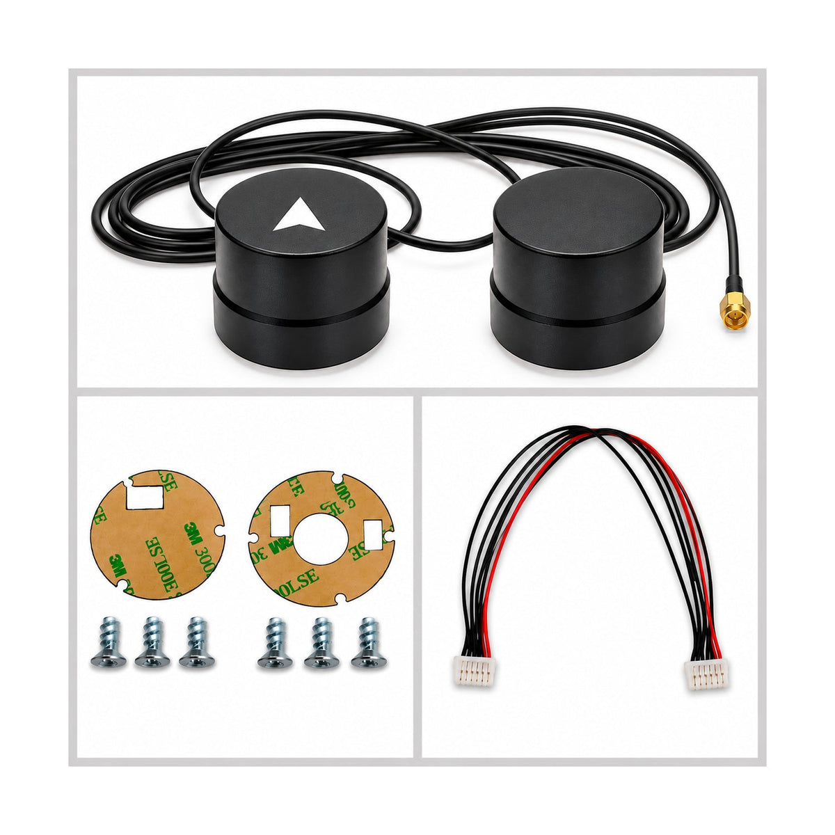 mosaic-G5 P6 ultraLight Dual Smart Antenna for Heading - ELT0827-1U - 5