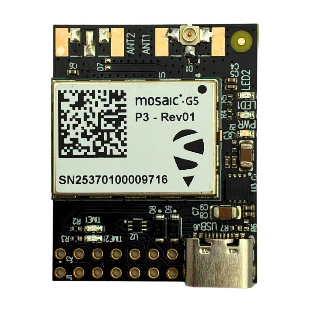 mosaic-G5 RTK InCase PIN GNSS receiver board with USB C - ELT0751-I - 1
