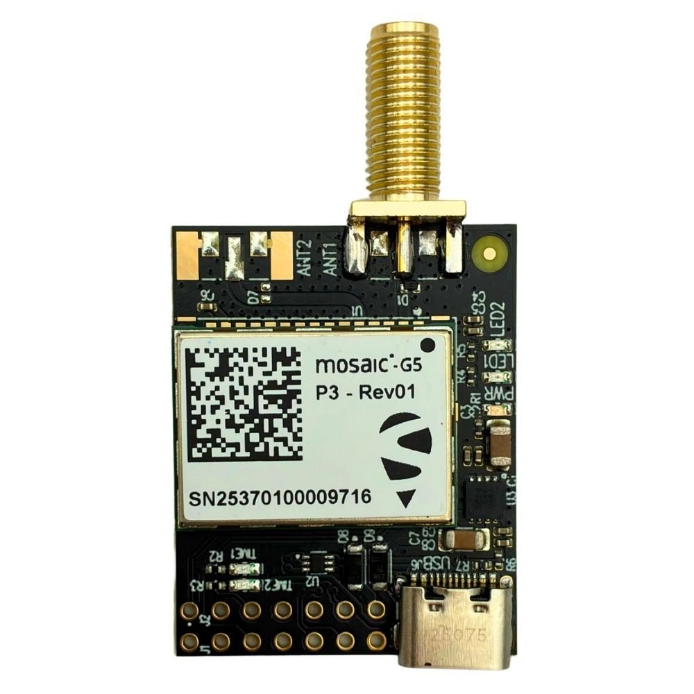 mosaic-G5 RTK InCase PIN GNSS receiver board with USB C - ELT0751-S - 2