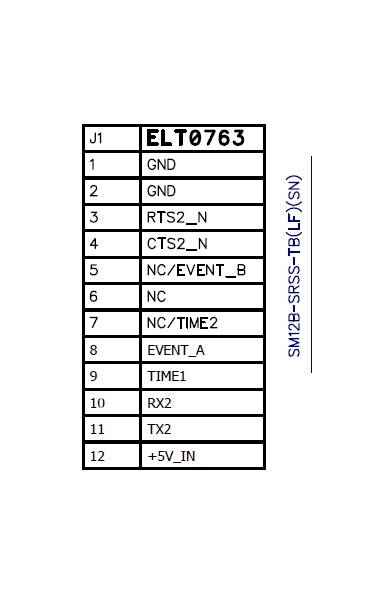 mosaic-G5 RTK whith LoRa technology GNSS receiver board, USB-C / JST connectors - ELT0763-0387 - 3