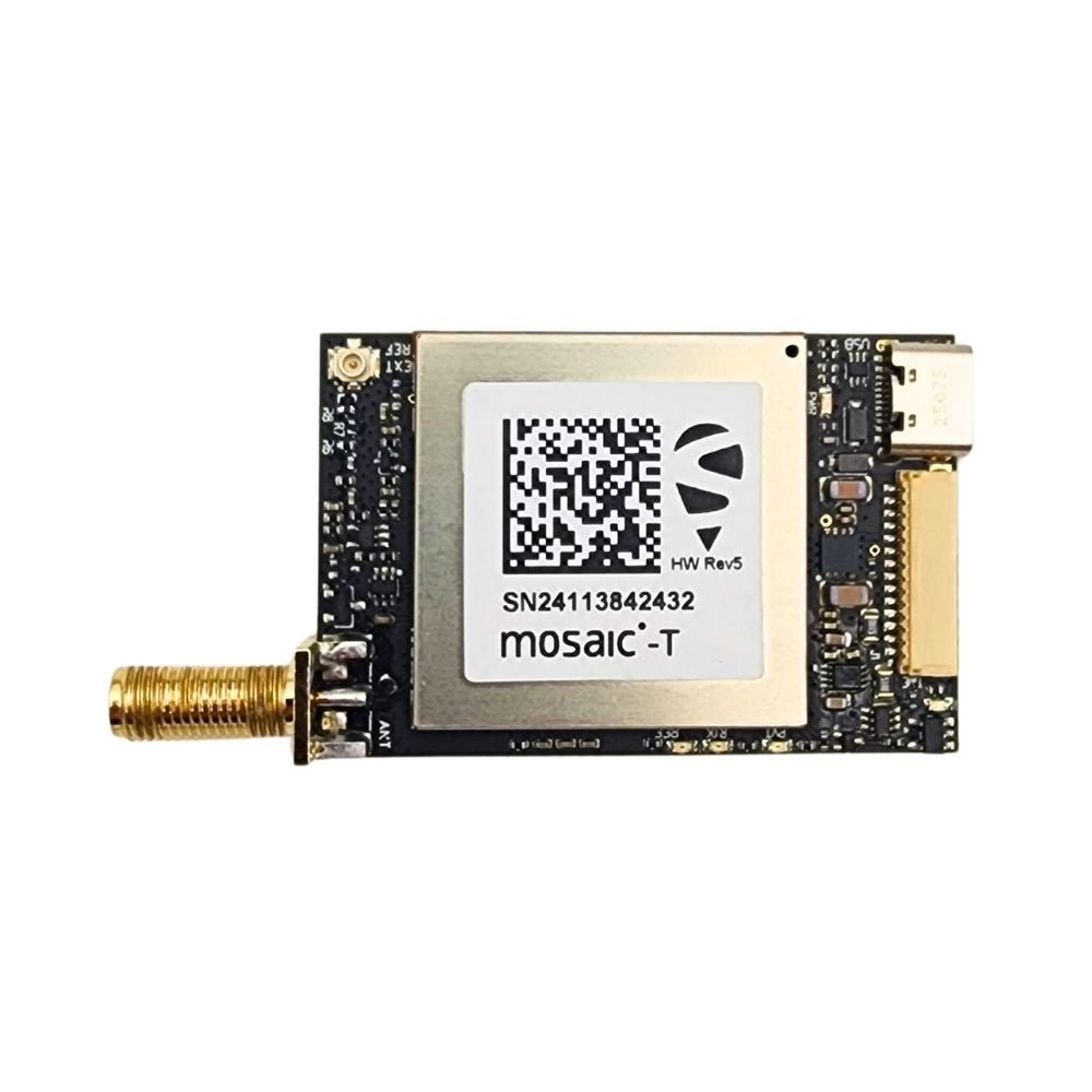 mosaic-T InCase PIN GNSS timing receiver board with SD card and USB C - ELT0743-S-3.3V