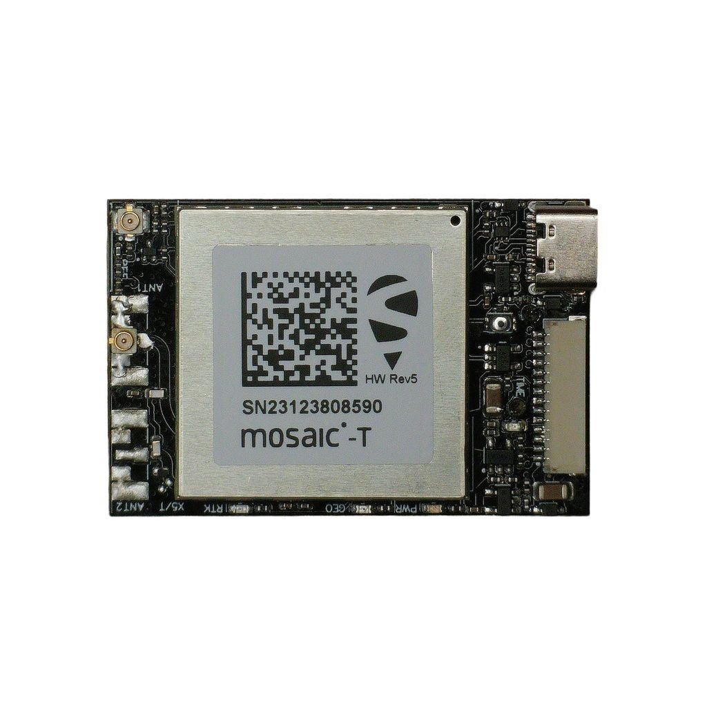 mosaic-T InCase PIN GNSS timing receiver board with SD card and USB C - ELT0743-I-3.3V