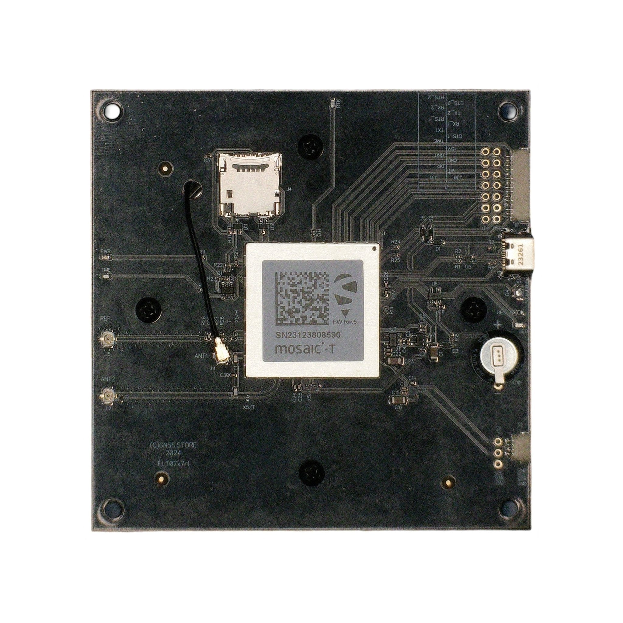 mosaic-T timing receiver board with Multiband antenna, SD card and LIS3MDL - ELT0747