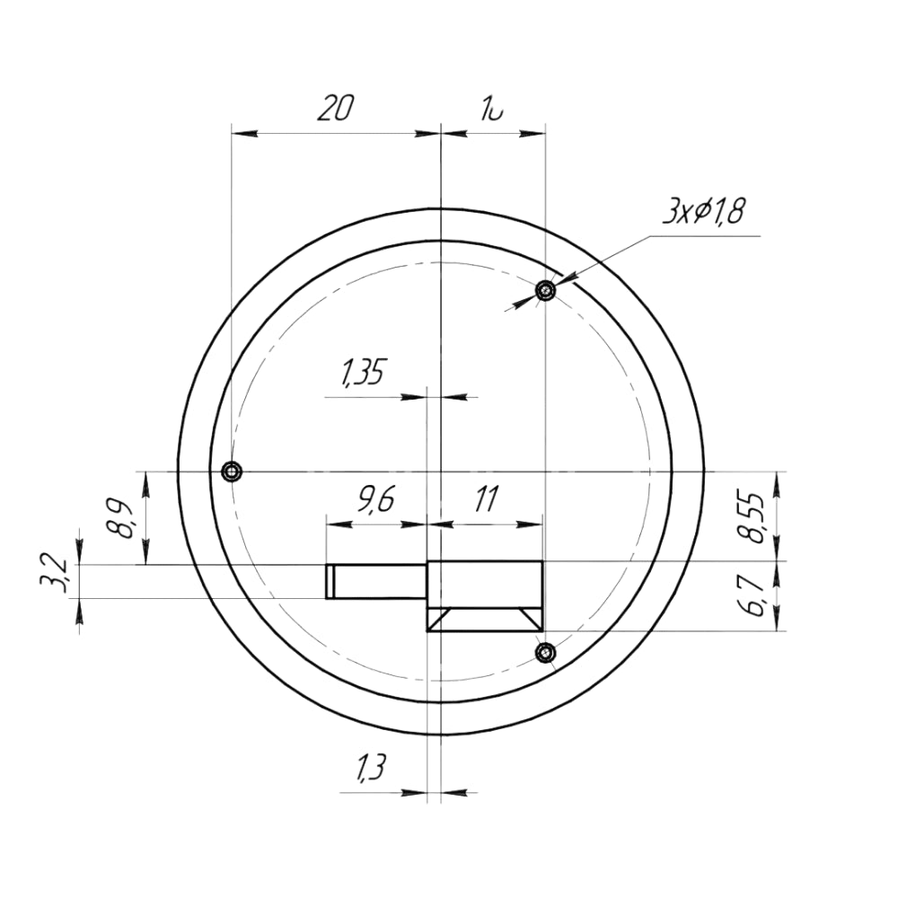 mosaic-X5 ultraLight RTK GNSS Smart Antenna - ELT0737-1U-FD - 7