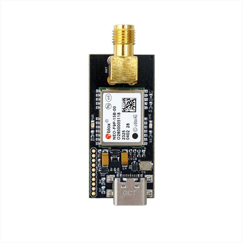 NEO-F9P-15B USB C Multi-band L1,L5 RTK GNSS SMA antenna - ELT0302 - 1