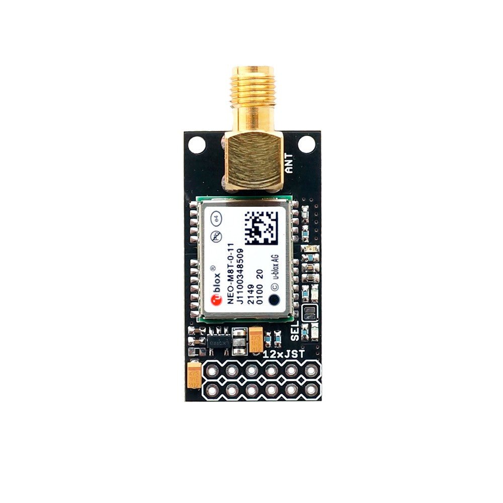 NEO-M8T InCase PIN series TIME & RAW receiver board (RTK ready) - ELT0065