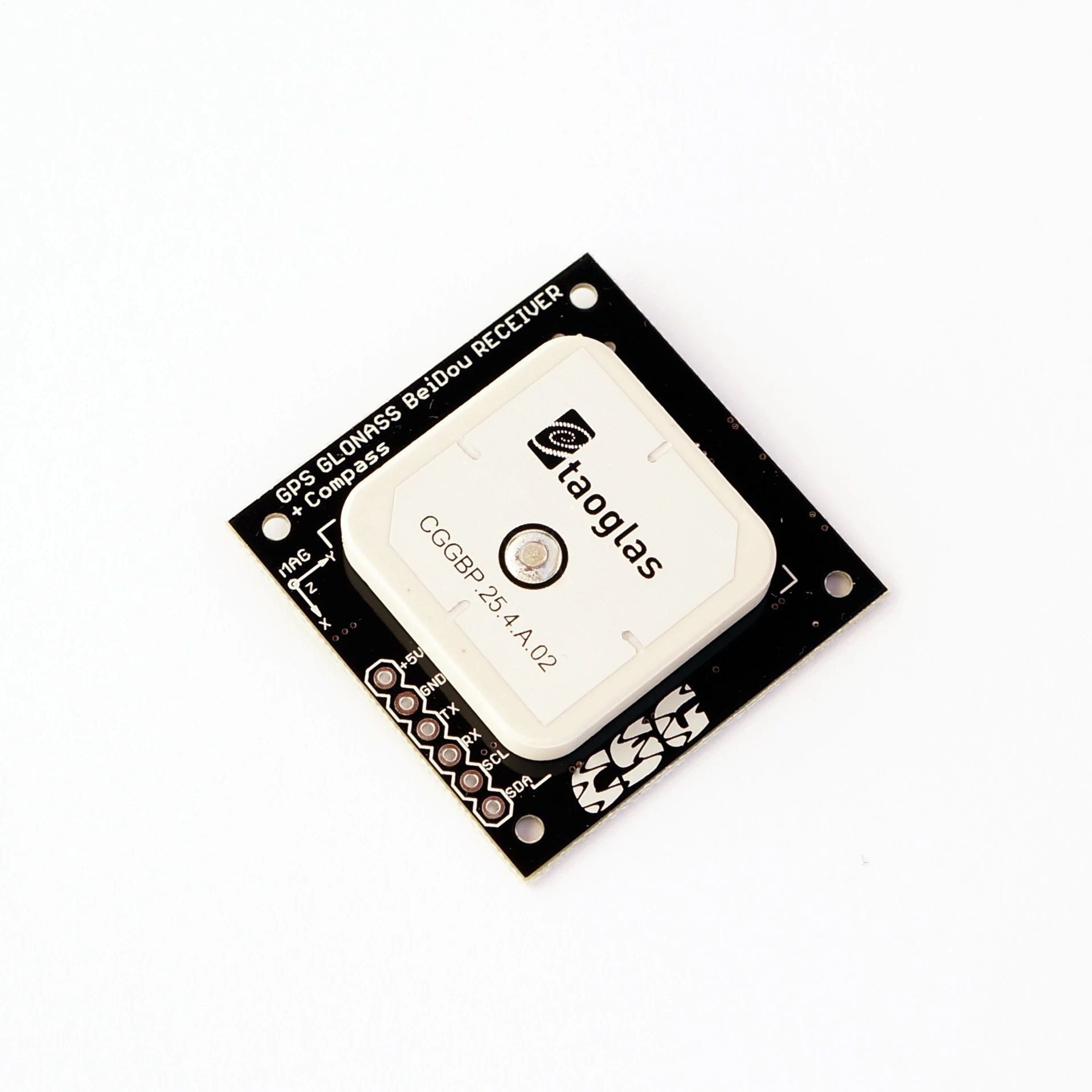 NEO-M9N four GNSS receiver + LIS3MDL Compass 25mm antenna - ELT0102