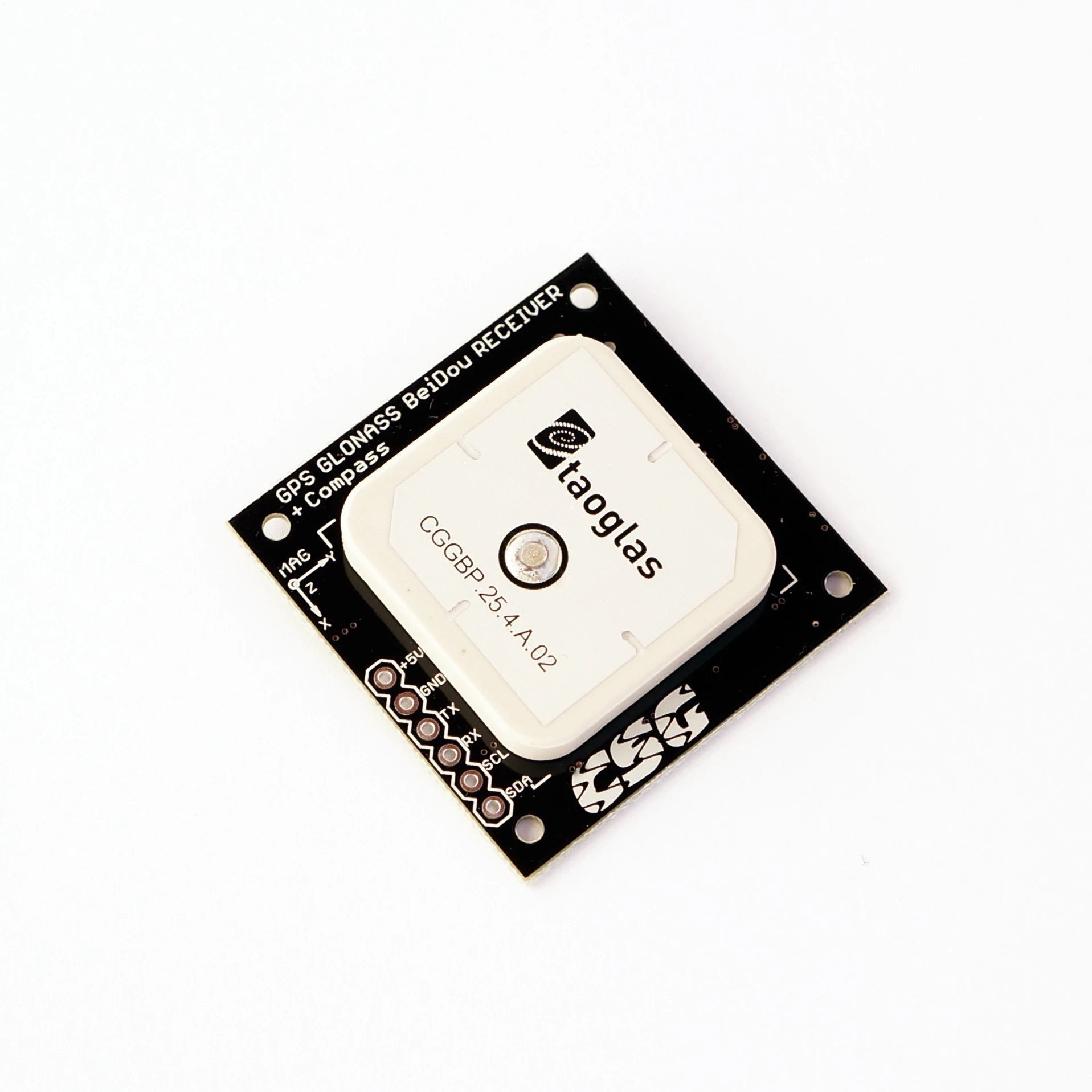 NEO-M9N four GNSS receiver + LIS3MDL Compass 25mm antenna - ELT0102