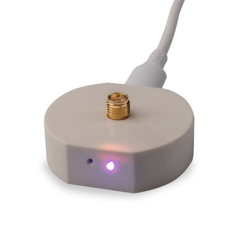 NEO-M9N GNSS Smart Antenna module and RFI protection. USB C and SMA Helix antenna. White. - ELT0155W - 3