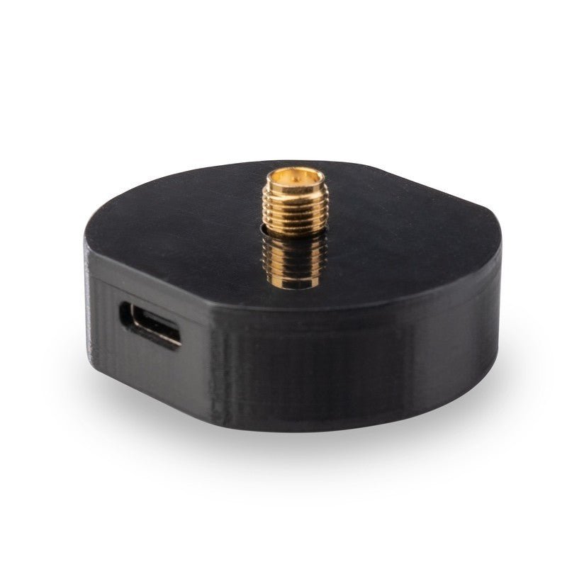 NEO-M9N GNSS Smart Antenna module with RFI protection. USB C and SMA Helix antenna. Black. - ELT0155