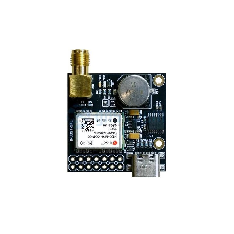 NEO-M9N RS232 INDUSTRIAL GNSS receiver board with SMA - ELT0357