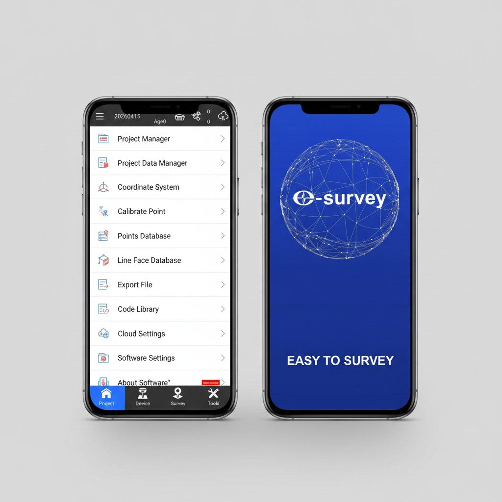 SurPad 4.2 - Android App for Surveying, Mapping & Road Design