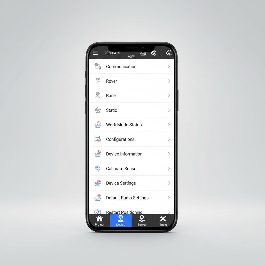 SurPad 4.2 - Android App für Vermessung, Kartierung und Straßenplanung