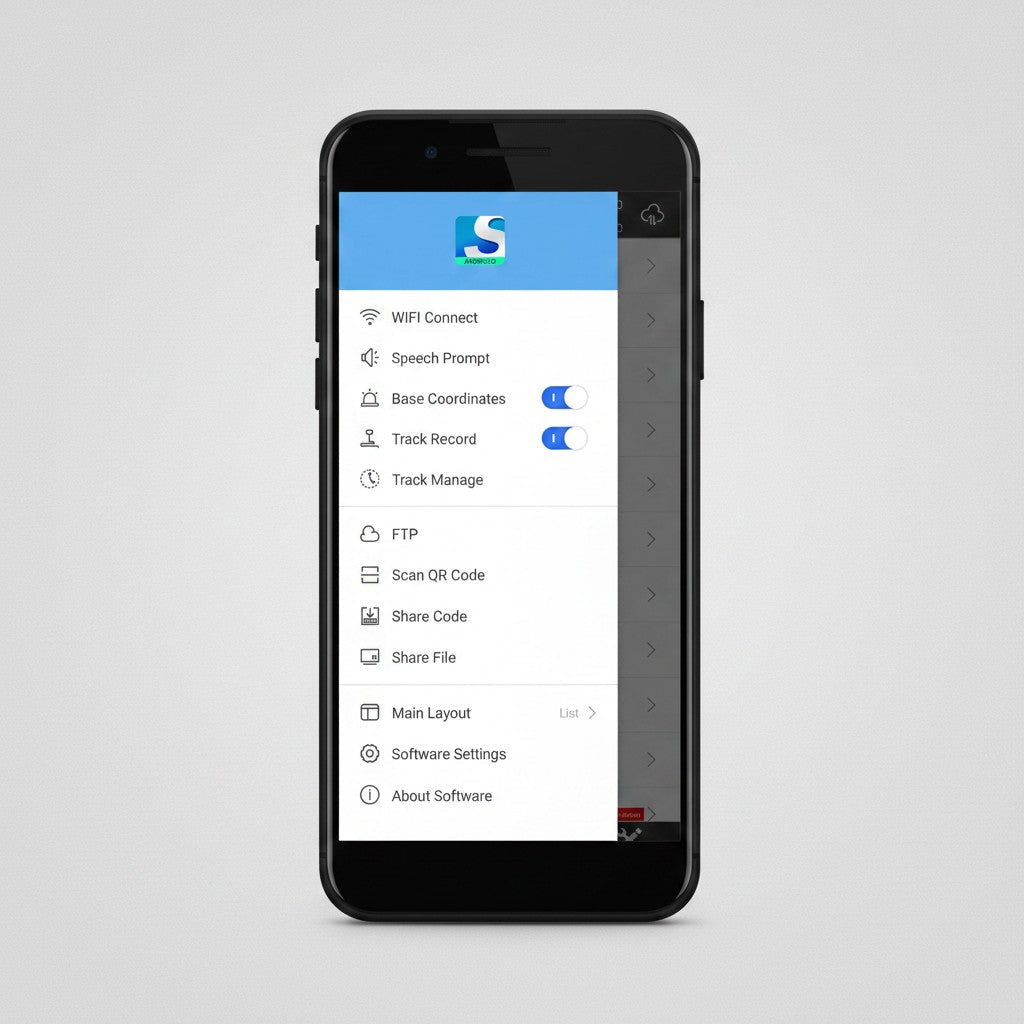 SurPad 4.2 - Android App for Surveying, Mapping & Road Design - ELT0499 - 4