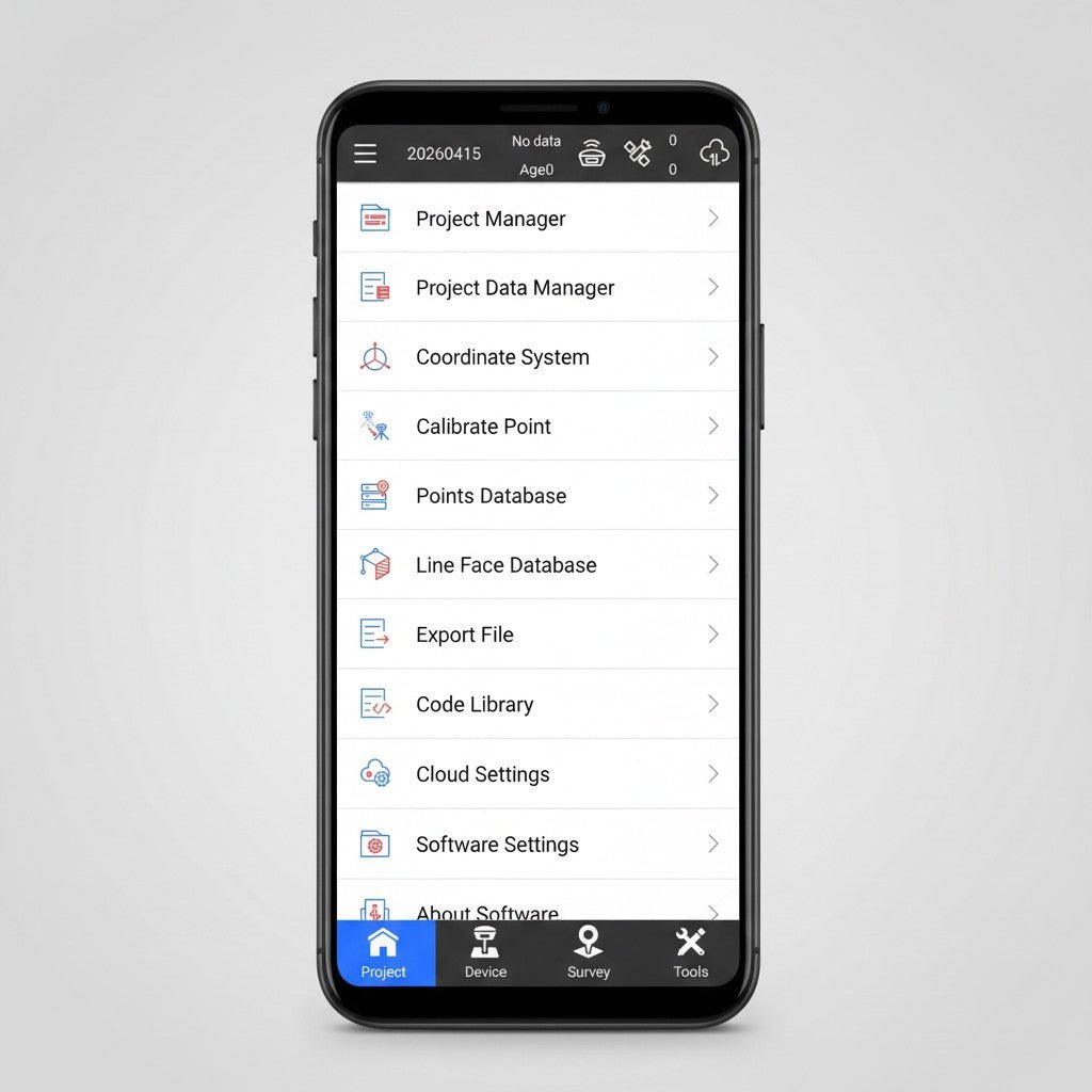 SurPad 4.2 - Android App for Surveying, Mapping & Road Design - ELT0499 - 3