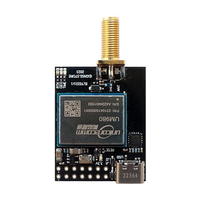 UM980 RTK InCase PIN GNSS receiver board with USB C - ELT0221-S