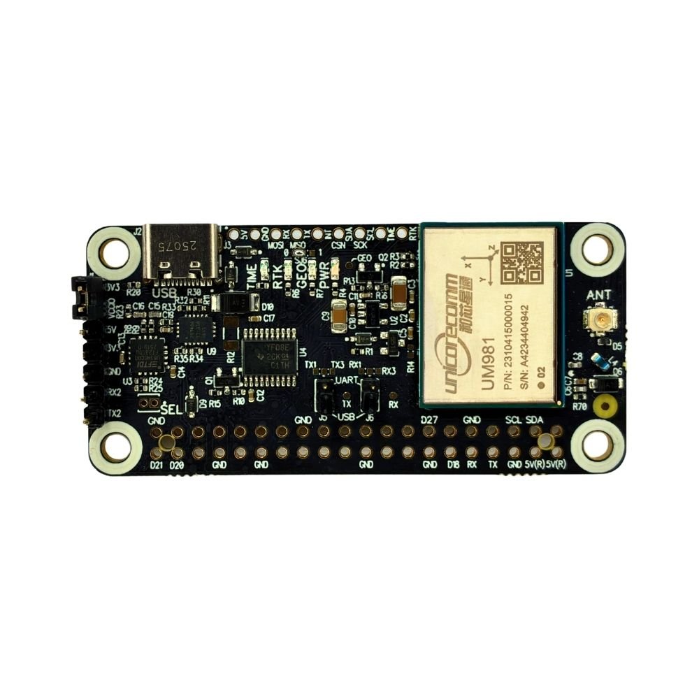 UM981 RTK GNSS Raspberry PI HAT - ELT0269-981S - 2