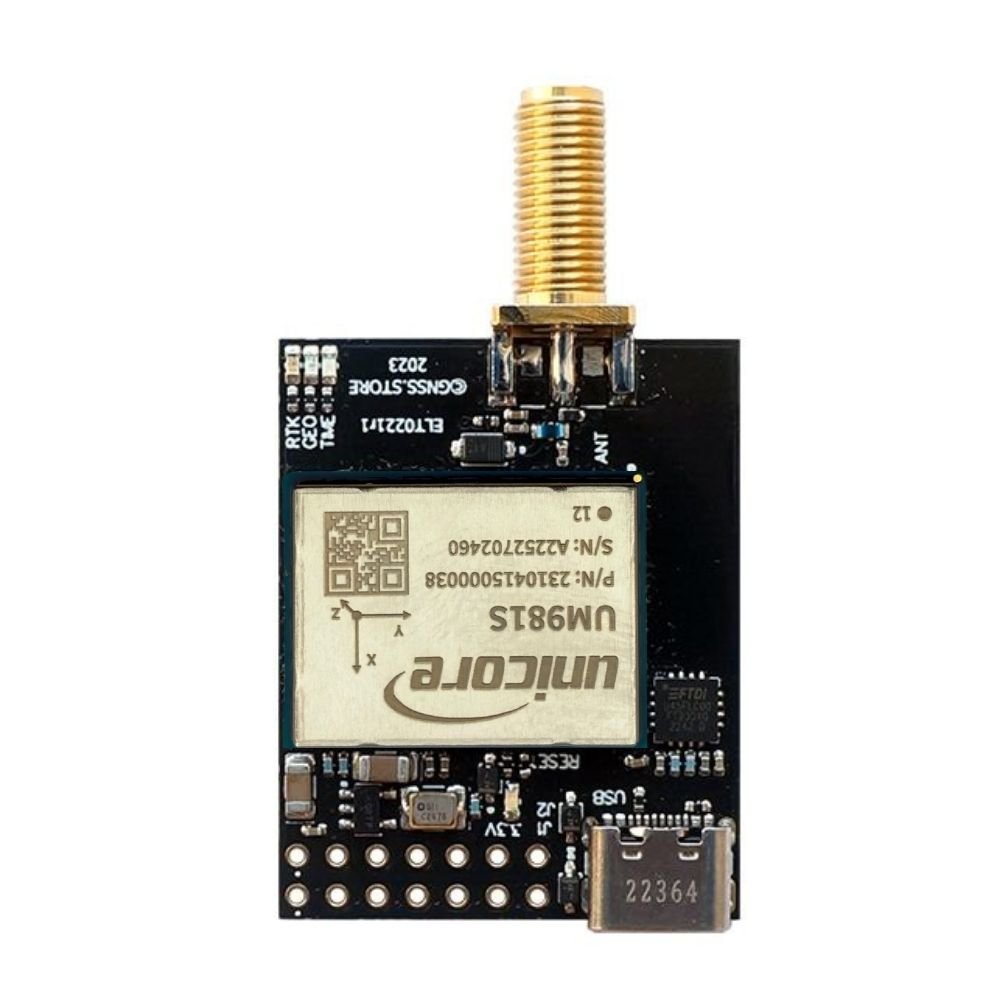 UM981 RTK InCase PIN GNSS receiver board with USB C - ELT0261-981S-S - 2