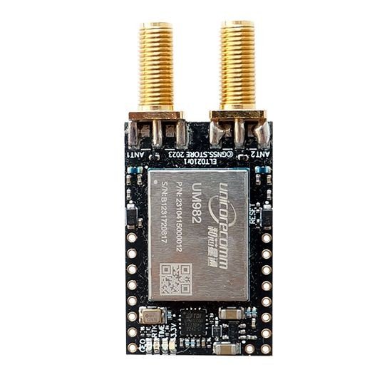 UM982 Dual Channel RTK InCase PIN GNSS receiver board - ELT0210-S - 2