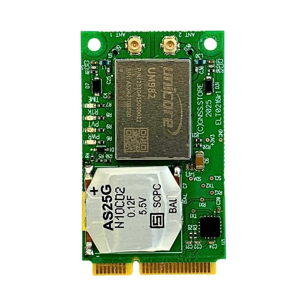 UM982 mPCIe Industrial Dual Channel RTK GNSS receiver - ELT0216-I - 2