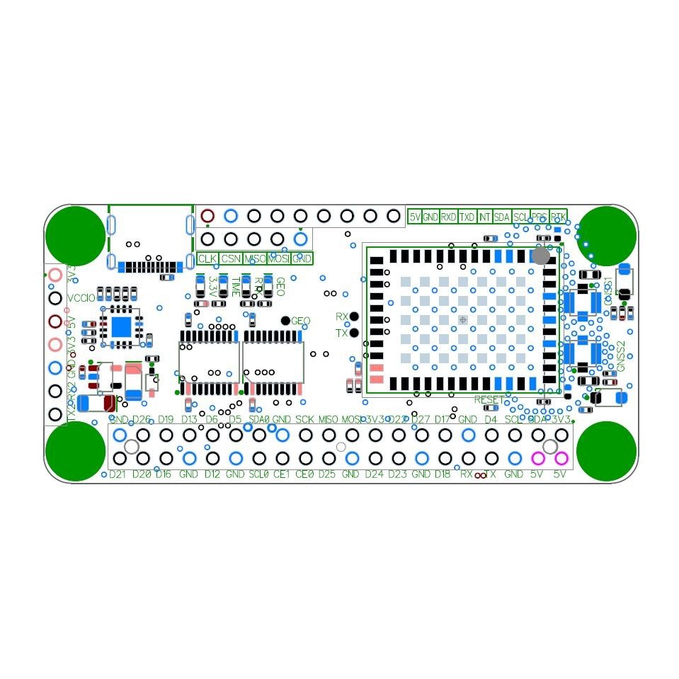 UM982 RTK GNSS Raspberry PI HAT - ELT0219 - 3
