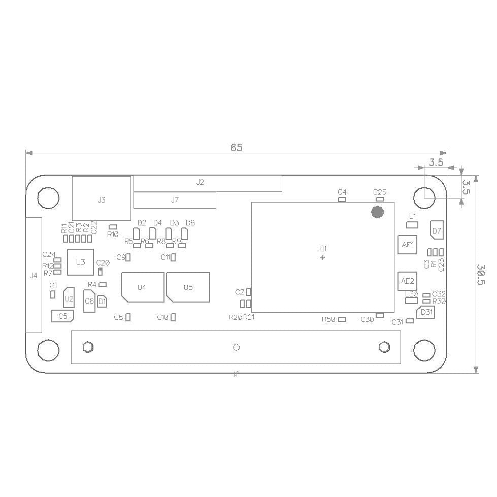 UM982 RTK GNSS Raspberry PI HAT - ELT0219 - 4