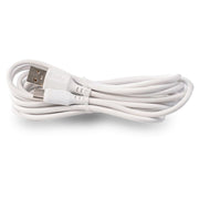 USB Type-C to USB A liquid silicone cable 3 m (white) - ELT0163W - 1