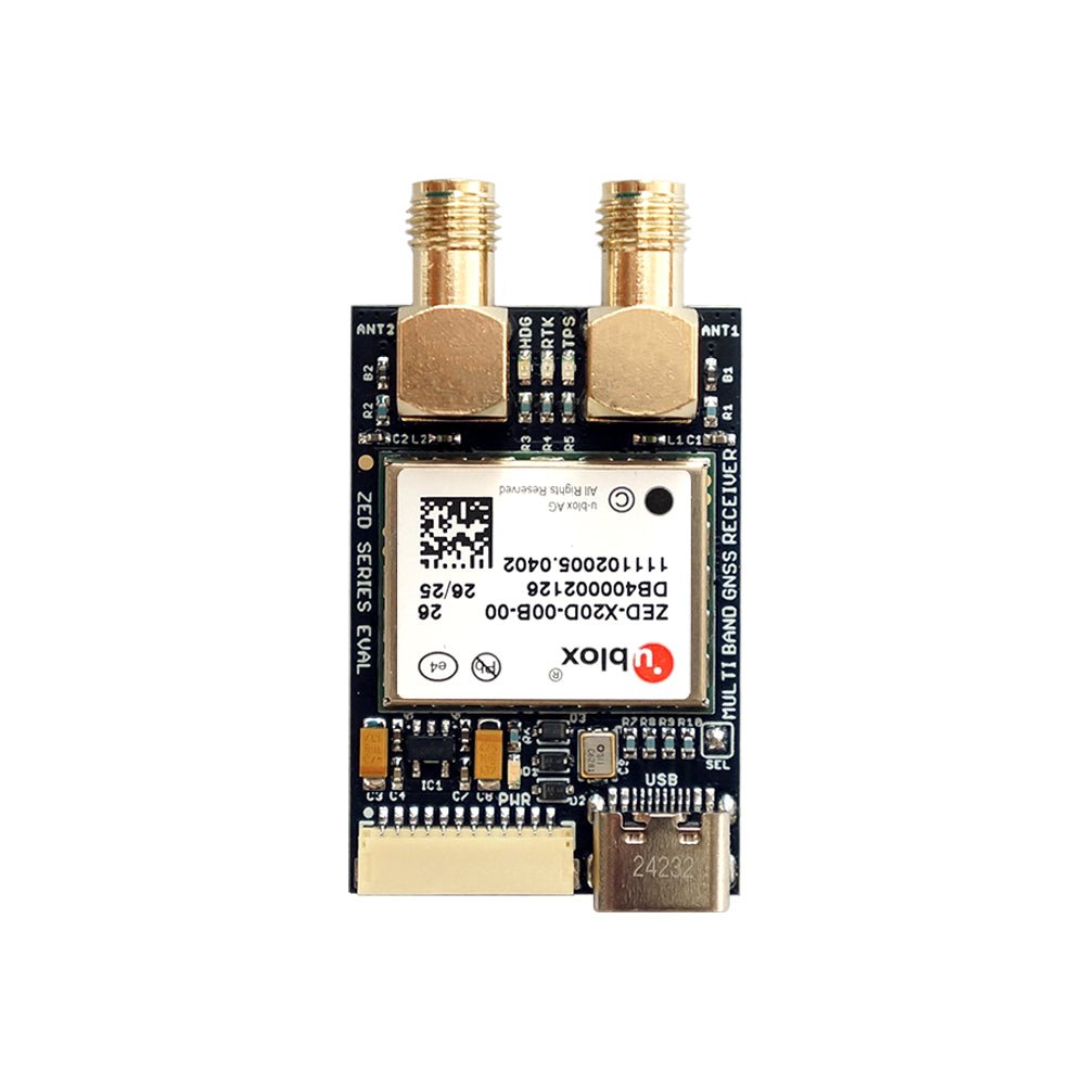 ZED-X20D all-band high precision GNSS module InCase GNSS receiver board SMA - ELT0450 - 1