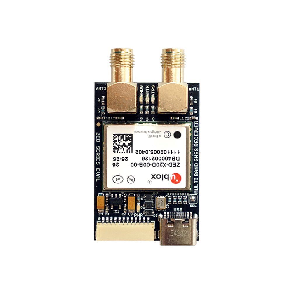 ZED-X20D all-band high precision GNSS module InCase GNSS receiver board SMA - ELT0450 - 2