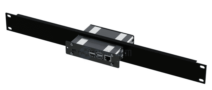 1U 19" Extruded Aluminum Rack Panel