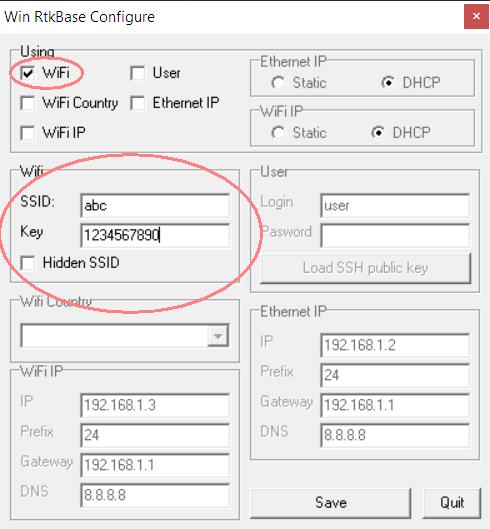 WiFi Network Connection