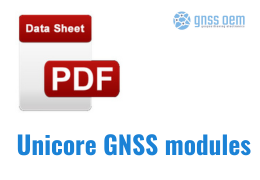 Unicore GNSS modules datasheet